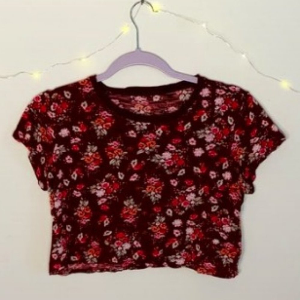 Floral Crop Top